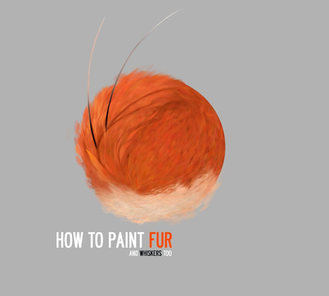 The Fur Tutorial For Digital Painting By Dan LuVisi