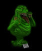 GHOSTBUSTERS - Life-size "SLIMER" glow-in-the-dark statue