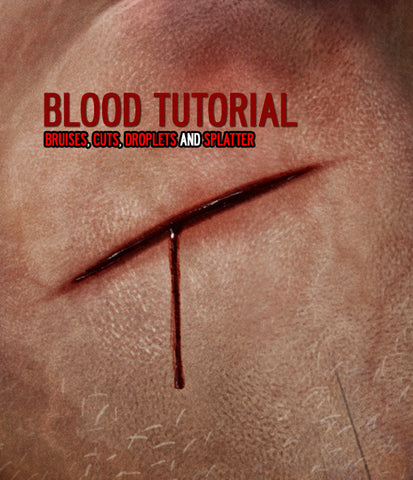 The Blood Tutorial For Digital Painting By Dan LuVisi