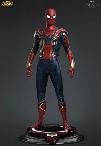 SPIDER-MAN: "IRON SPIDER" Life-size statue
