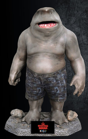 "THE SUICIDE SQUAD" - KING SHARK Life-size statue