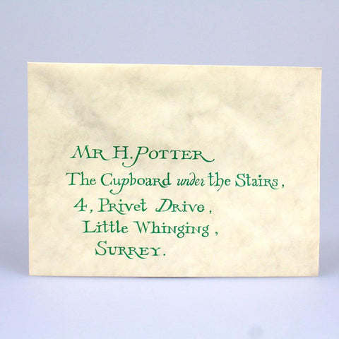 Harry Potter (Daniel Radcliffe)'s Hogwarts Acceptance Letter - SOLD OUT!