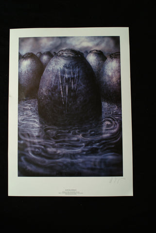 H.R. Giger "Alien Egg": hand-signed Lithograph