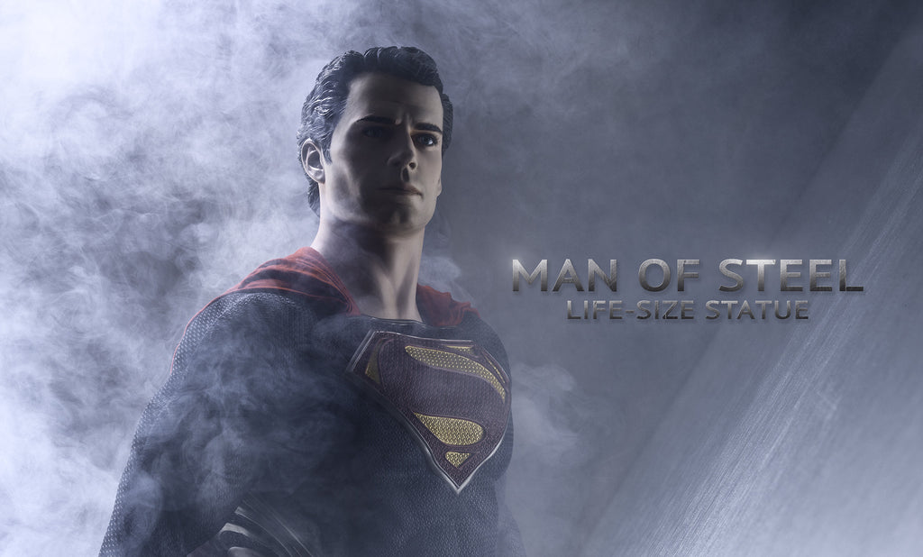 Life Size Justice League Superman Statue 1:1 Henry Cavill Full Size Prop