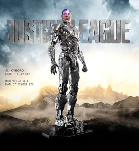 JUSTICE LEAGUE - "CYBORG" LIFE-SIZE STATUE