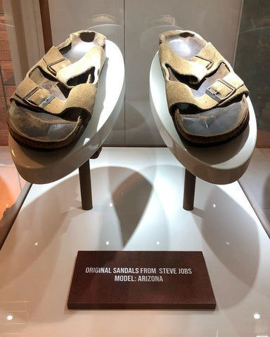 STEVE JOBS' PERSONALLY OWNED & WORN SANDALS