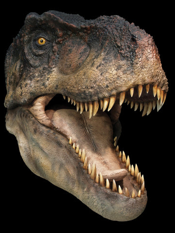 Dinosaurs: T-REX (open jaw) - Life-size Collectible Statue