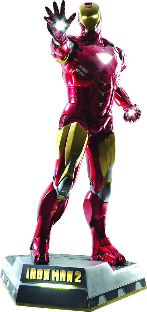 Iron Man 2: IRON MAN (Clean Version) - Life-size Collectible Statue - SOLD OUT!